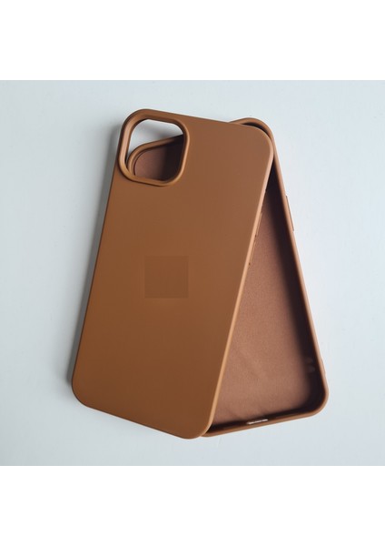 İphone 15 Plus İle Uyumlu İçi Kadife Esnek Silikon Lansman Kılıf