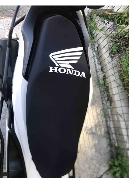 Pcx.dio.activa.sh.cbf Uyumlu honda Logolu Yenilenen kumaşla Motosiklet koltuk Kılıfı