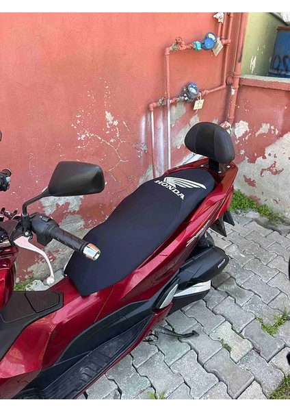 Pcx.dio.activa.sh.cbf Uyumlu honda Logolu Yenilenen kumaşla Motosiklet koltuk Kılıfı modelleri