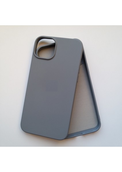 İphone 15 Plus İle Uyumlu İçi Kadife Esnek Silikon Lansman Kılıf