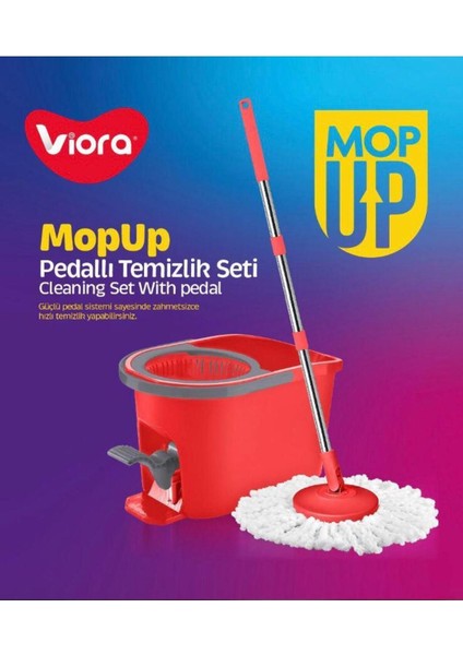 Pedallı Temizlik Seti