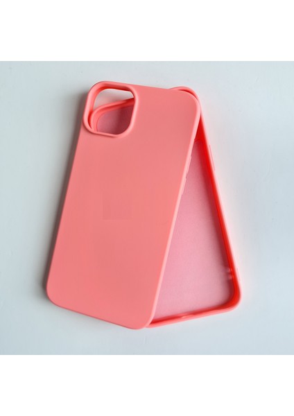 İphone 15 Plus İle Uyumlu İçi Kadife Esnek Silikon Lansman Kılıf