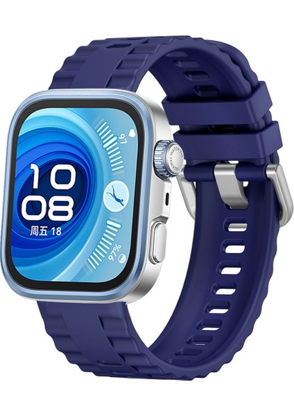 Huawei Watch Fit 3 / Fit 4 / Fit 4 Pro Uyumlu Silikon Akıllı Saat Kordon