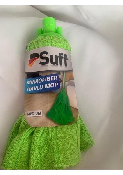 1 Adet Mikrofiber Medium Orta Boy Havlu Mop ,yedek Mop