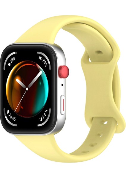 Huawei Watch Fit 4 Pro / Fit 4 / Fit 3 Uyumlu Ince Slim Silikon Akıllı Saat Kordon