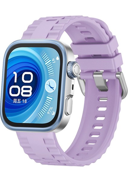Huawei Watch Fit 3 / Fit 4 / Fit 4 Pro Uyumlu Silikon Akıllı Saat Kordon