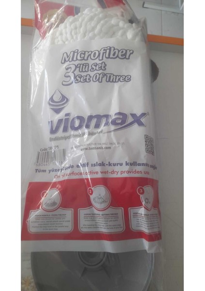 Yumuşak ve hafif mikrofiber 3'lü set, konfor ve yi bir arada sunar