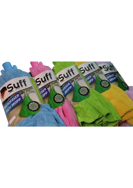 Orta Boy Mikrofiber Havlu Mop Yedek, Temizlik İçin Mükemmel Çözüm, DE Menşei