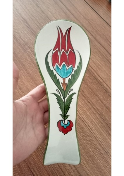 El Yapımı Çini Kirli Kaşık Veya Kepçe Altlığı Kaşıklık fiyatları