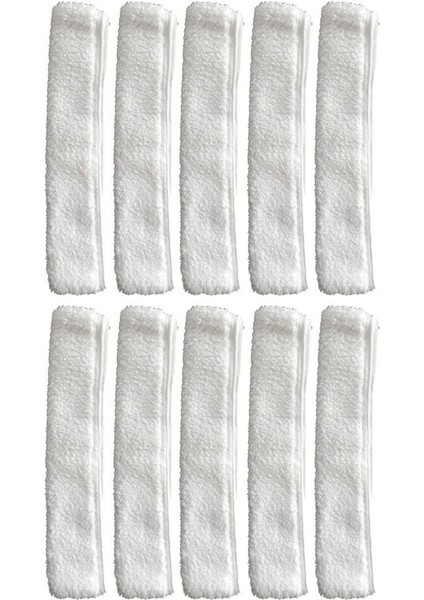 Yedek Cam Peluş Mop 35 cm 10'lu set, temizlik kolaylığı ve hijyen sağlar.