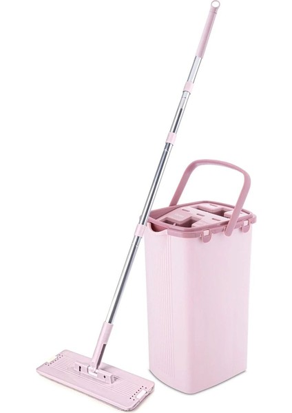Çift bölmeli tablet mop, pratik temizlik aracı, hijyenik kullanım, set seçeneği