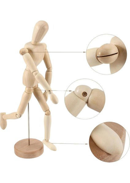 Eskiz Mankeni Ahşap Model 15 cm Manken Modelling fiyatları