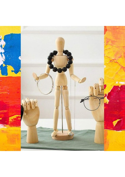 Eskiz Mankeni Ahşap Model 15 cm Manken Modelling indirimleri