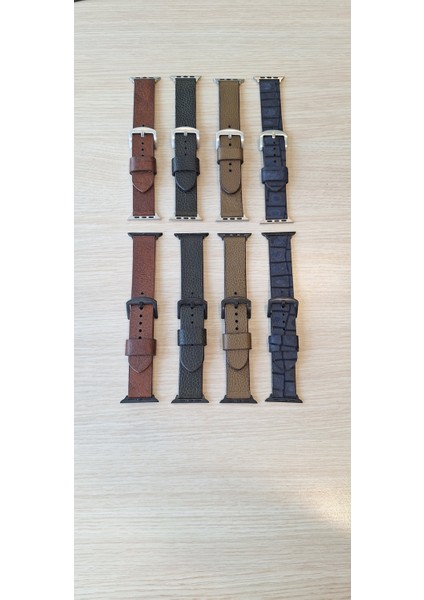 42-44-45-46-49 mm Siyah Renk Uyumlu Premium Elyapımı (Hand Made) Çift Kat Gerçek Deri Kordon fırsatları