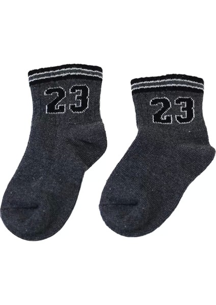 Kısa Soket Çorap Gri