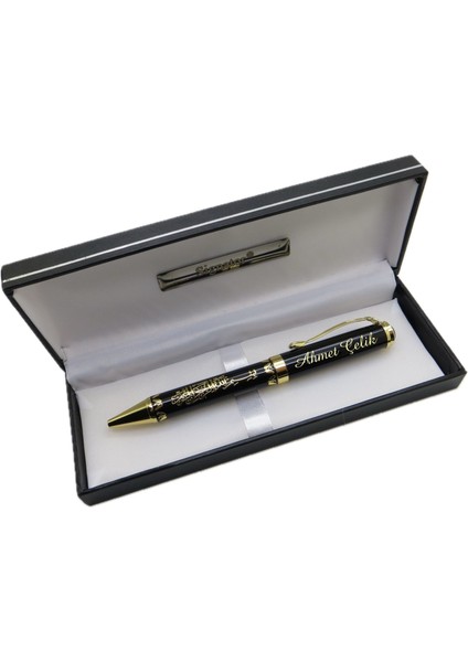 Signator® M572 Besmele Yaldız Tükenmez Kalem | Isme Özel Kalem | Hediyelik Kalem