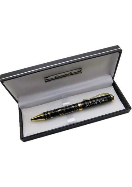 Signator® M571 Türkiye Haritalı Bayraklı Tükenmez Kalem | Isme Özel Kalem | Hediyelik Kalem