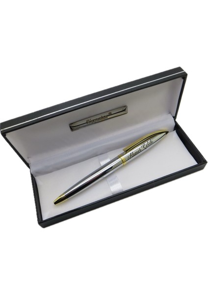 Signator® M575 Gold Krom Tükenmez Kalem | Isme Özel Kalem | Hediyelik Kalem