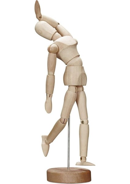 Eskiz Mankeni Ahşap Model 15 cm Manken Modelling