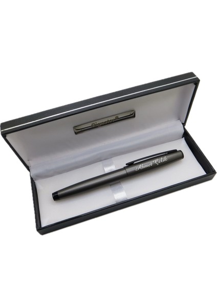 Signator® M585 Mat Füme Roller Kalem | Isme Özel Kalem | Hediyelik Kalem