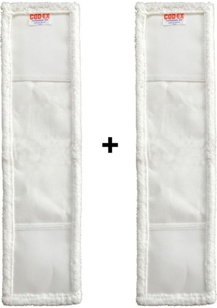 Cod- Ex Yedek Duvar Mop 80 cm, pratik ve dayanıklı set, 2 adet, temizliğe uygun