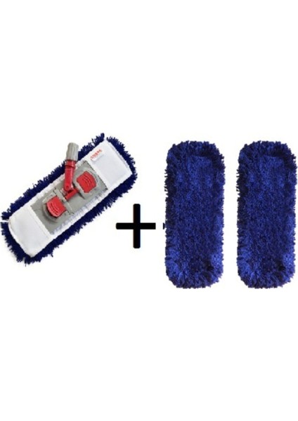 Cod- Ex Orlon Mop Takımı 40 cm + 2 Yedek, Temizlik İçin Uygun