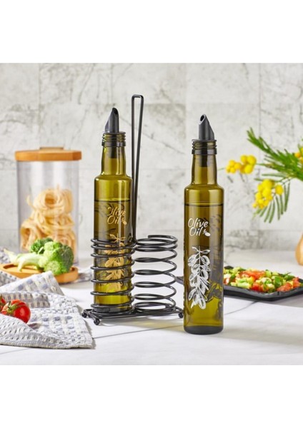 Şık 2'li 250 ml Yağlık Seti, Pratik ve Kullanışlı Mutfak Aksesuarı