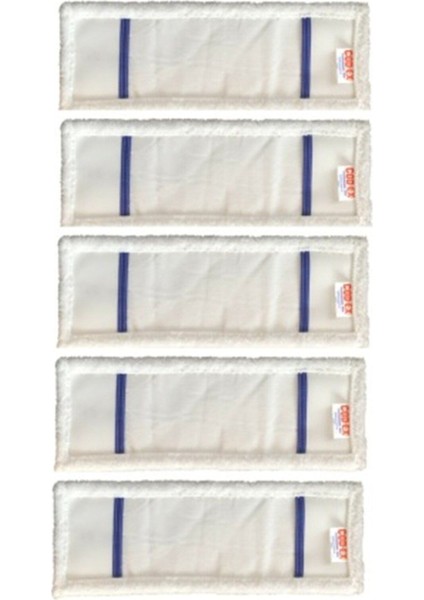 Cod- Ex Yedek Duvar Mop 40 Cm, 5’li set, dayanıklı ve kullanışlı temizlik aksesuarı