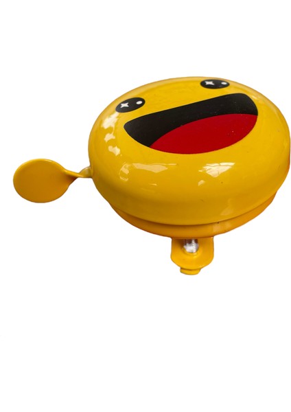 Lz-58 Emoji D Gülen Yüz Metal Bisiklet Zili - Sarı - ZIL-145 fırsatları