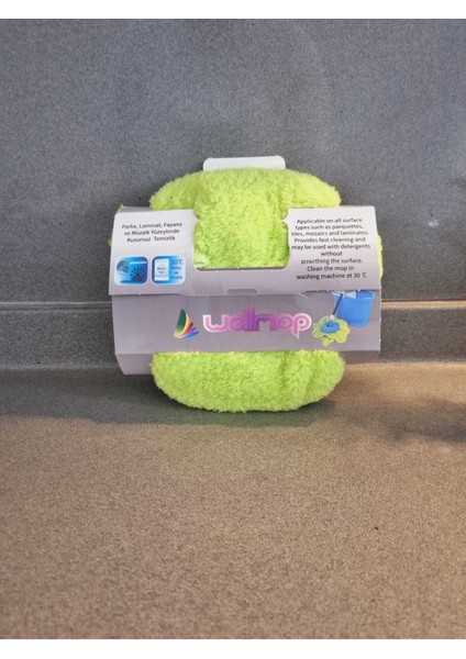 Yeşil Mikrofiber Mop, Hafif ve Dayanıklı Temizlik Aracı, Yedek Renk: YEŞİL fırsatları