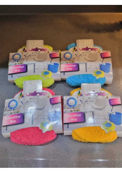 Yeşil Mikrofiber Mop, Hafif ve Dayanıklı Temizlik Aracı, Yedek Renk: YEŞİL indirimleri