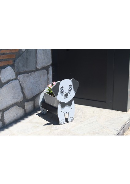 Köpek Saksı Standı (Saksı Hediyeli)