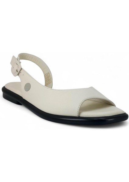 D24YS-1720 Hakiki Deri Kadın Sandalet