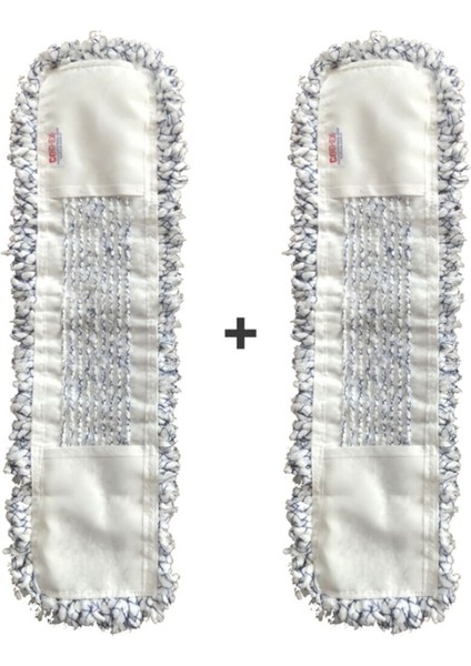 Cod- Ex Yedek Mikrofiber Mop 80 cm 2'li Paket Temizlik Aracı