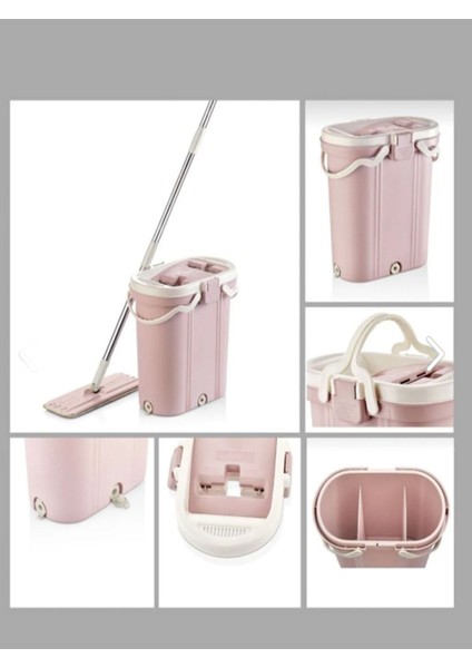 Pratik ve kullanışlı temizlik seti, pembe renk, TR menşei, hijyen sağlar fiyatları