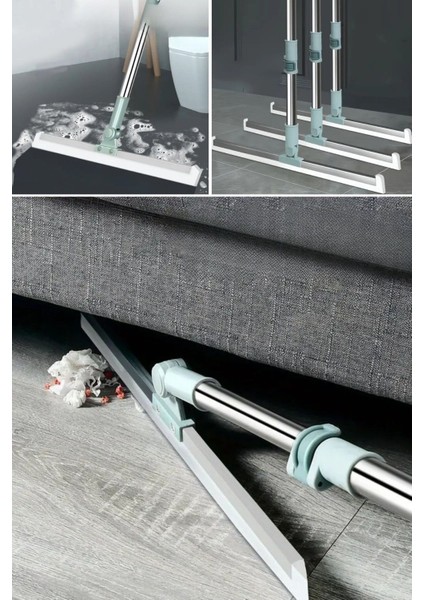 Teleskopik oynar başlıklı cam ve zemin silme aparatı seti, pratik ve kullanışlı. modelleri