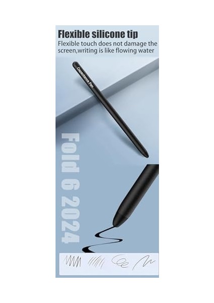 Samsung Z Fold6 Slim S Pen Için Yedek Kalem Z Fold6 S Pen, Galaxy Z Fold6 Slim Pen Fold Edition Için Stylus Kalem, Galaxy Z Fold 6 ile Uyumlu Kalemler