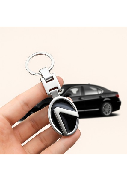 Lexus Logolu Krom Oto Araba Anahtarlık