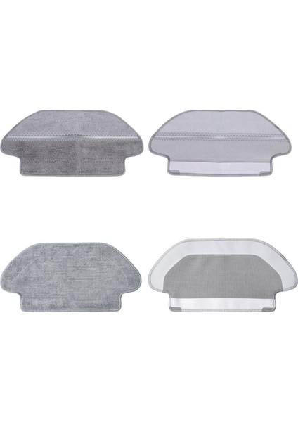 Xiaomi S10 (B106gl) Robot Süpürge Uyumlu 4'Lü Mop Bezi Seti