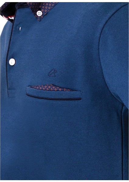 İndigo Erkek Polo Yaka Cepli Kısa Kollu T-Shirt – Şık ve Rahat Tasarım fiyatları