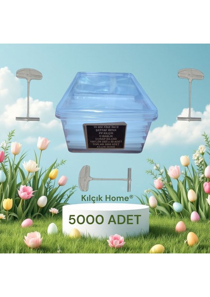 Fine İnce Çorap Kılçığı PP Kılçık 5000 Adet