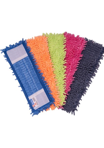 60 cm makarna mop seti, tüm yüzeylerde kullanıma uygun şönil temizlik aracı