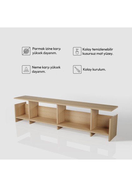 Aveni Tv Ünitesi | 180 cm - Açık Meşe Renkli modelleri