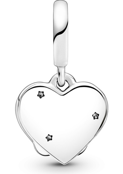 Pandora Kediler ve Kalpler Sarkan Charm 925 Ayar Gümüş