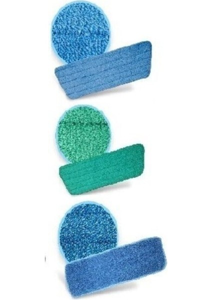 3'lü Mikrofiber Mop ve Temizlik Bezi Seti, Pratik ve Temizliğe Uygun Promosyon Paketi modelleri