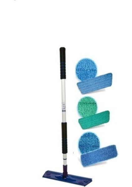 3'lü Mikrofiber Mop ve Temizlik Bezi Seti, Pratik ve Temizliğe Uygun Promosyon Paketi fırsatları