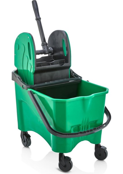 Pratik plastik temizlik arabası, 30lt ve 12lt hazneleriyle fonksiyonel set fiyatları