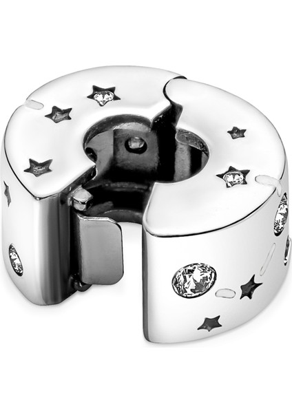 Pandora Yıldızlar ve Galaksi Klipsli Charm 925 Ayar Gümüş fırsatları