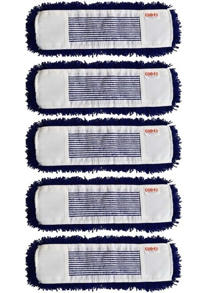 Cod- Ex Yedek Orlon Mop 80cm x 5 adet, toz toplama, temizlik seti, TR üretimi