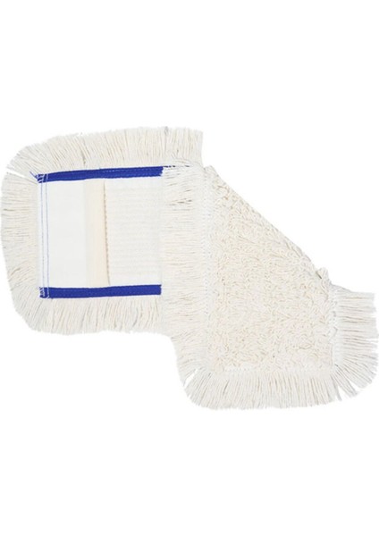 Nemli mop zinciri, 80 cm, dikiş ekstra, beyaz renk, yüksek kaliteli temizlik aracı